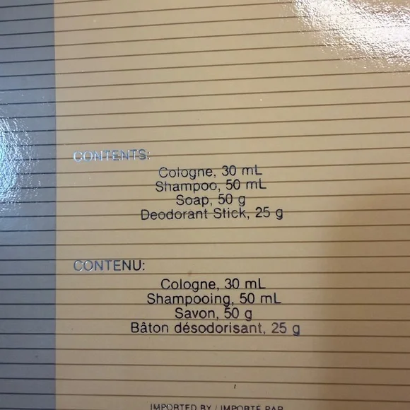 New unopened vintage Lagerfeld Cologne and Deodorant Set - Picture 7 of 11